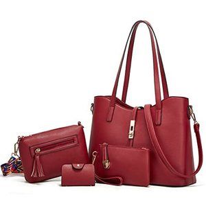 Designer Leather Bag Gift Set